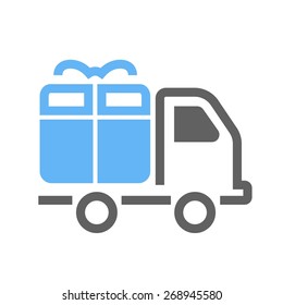 Truck, transport, service, delivery icon vector image. Can also be used for eCommerce, shopping, business. Suitable for web apps, mobile apps and print media.