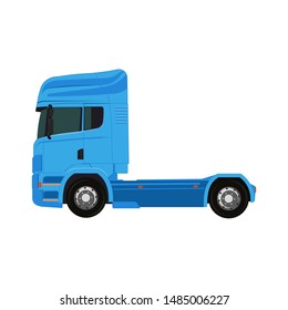 truck for transportation cargo vector illustration isolated on white background