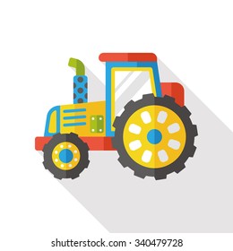 truck transportation flat icon