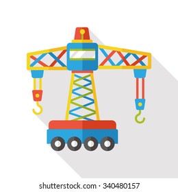 truck transportation flat icon