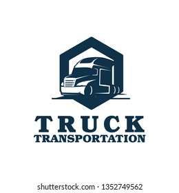 Truck Transportation Logo