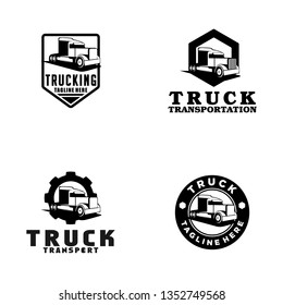 Truck Transportation Logo