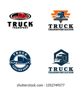 Truck Transportation Logo