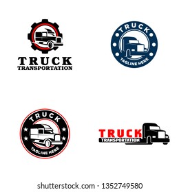 Truck Transportation Logo