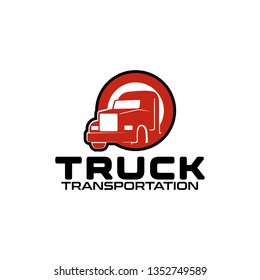 Truck Transportation Logo