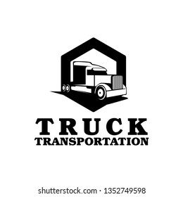 Truck Transportation Logo
