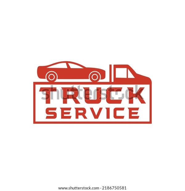 Truck\
Transportation logo Design vector\
emblem
