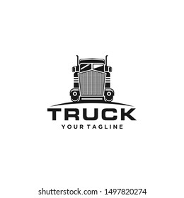 Truck Transportation Logo Stock Vector Template Stock Vector (Royalty ...