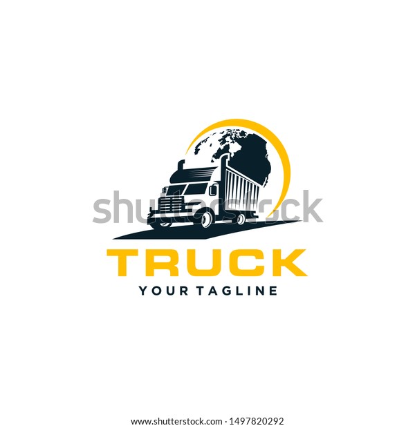 Truck Transportation\
Logo Stock Vectors