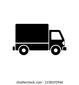 truck - transportation - shipping icon vector