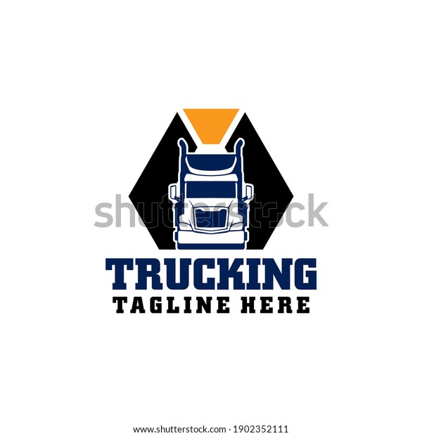 Truck Trucking Company Transportation Logo\
Template Vector