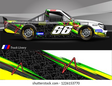 truck, van, and other vehicle Graphic vector. Abstract  background for vinyl Sticker wrap and decal 