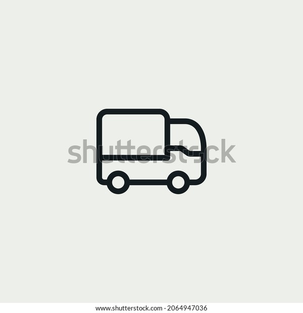 Truck Van Vehicle icon\
vector