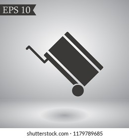 truck vector icon 10 eps