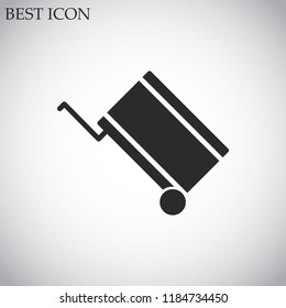 truck vector icon 10 eps