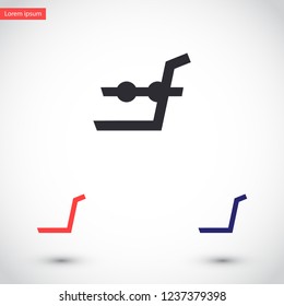 truck vector icon 10 eps