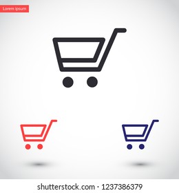 truck vector icon 10 eps