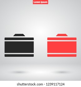 truck vector icon 10 eps