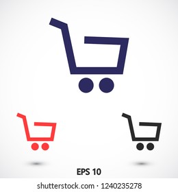 truck vector icon 10 eps