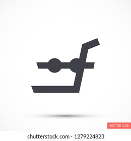 truck vector icon 10 eps