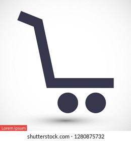 truck vector icon 10 eps
