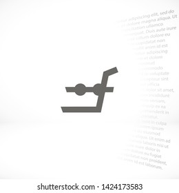 truck vector icon 10 eps , Lorem ipsum Flat design