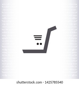 truck vector icon 10 eps , Lorem ipsum Flat design