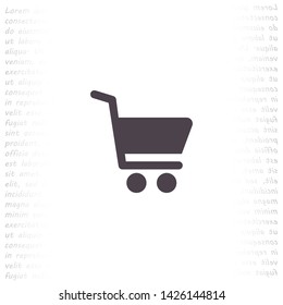 truck vector icon 10 eps , Lorem ipsum Flat design