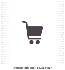 truck vector icon 10 eps , Lorem ipsum Flat design