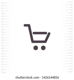truck vector icon 10 eps , Lorem ipsum Flat design