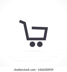 truck vector icon 10 eps , Lorem ipsum Flat design