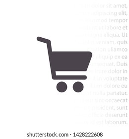 truck vector icon 10 eps , Lorem ipsum Flat design