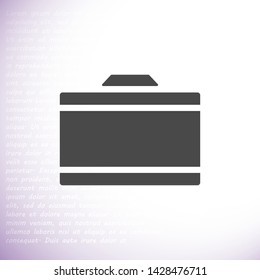 truck vector icon 10 eps , Lorem ipsum Flat design