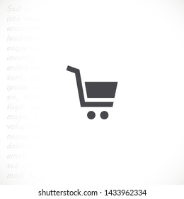 truck vector icon 10 eps , Lorem ipsum Flat design