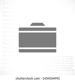 truck vector icon 10 eps , Lorem ipsum Flat design