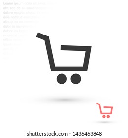 truck vector icon 10 eps , Lorem ipsum Flat design