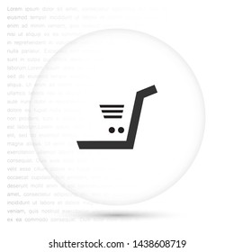 truck vector icon 10 eps , Lorem ipsum Flat design