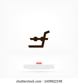 truck vector icon 10 eps , Lorem ipsum Flat design