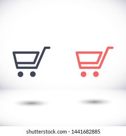 truck vector icon 10 eps , Lorem ipsum Flat design