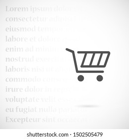 truck vector icon 10 eps , Lorem ipsum Flat design.Shopping Cart Icon, flat design best vector icon.Shopping Cart icon, flat design best vector  
