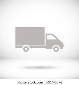  truck vector icon 10 EPS