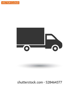  truck vector icon 10 EPS