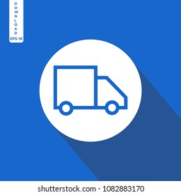 Truck vector icon