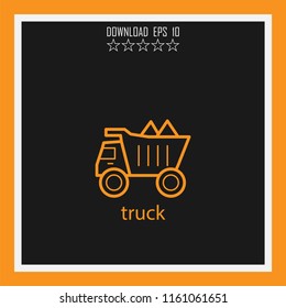 truck vector icon