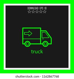 truck vector icon