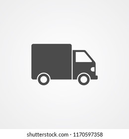Truck vector icon