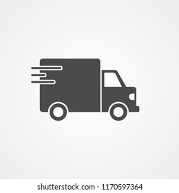Truck vector icon