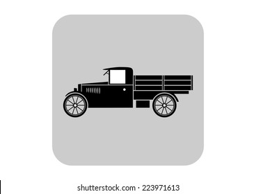 Truck vector icon