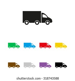 Truck - vector icon