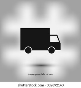truck vector icon 